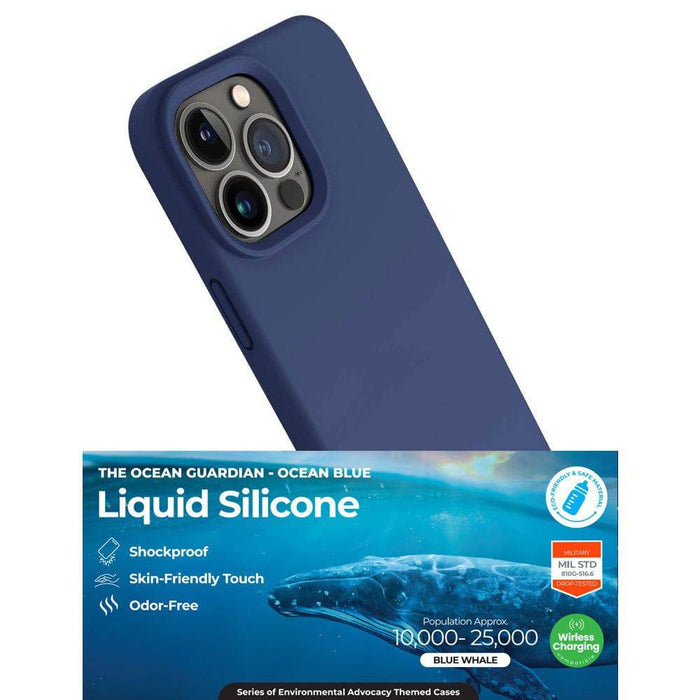 Liquid Silicone Case Cover for iPhone 15 Pro