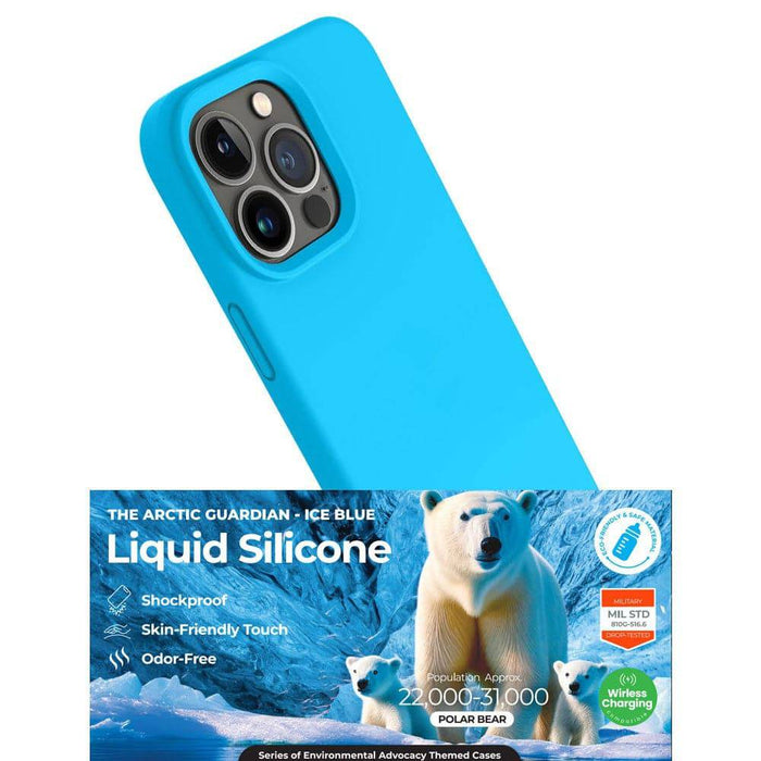 Liquid Silicone Case Cover for iPhone 15 Pro