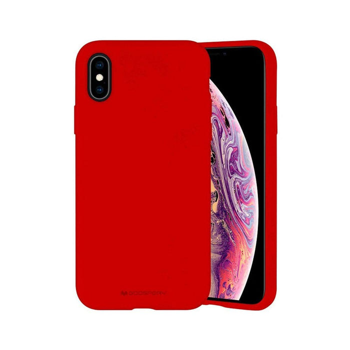 Mercury Silicone Cover Case for iPhone XS Max