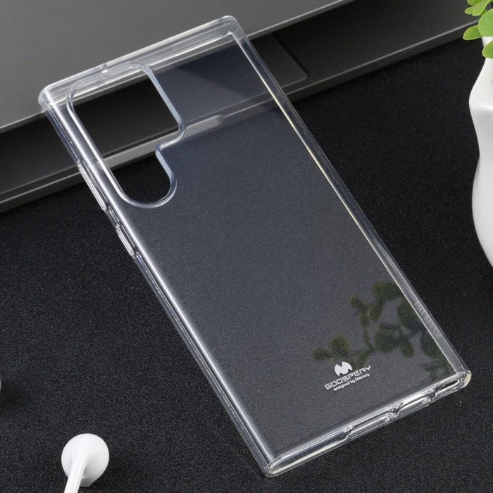 Mercury Transparent Jelly Case Cover for Samsung Galaxy S23 Ultra