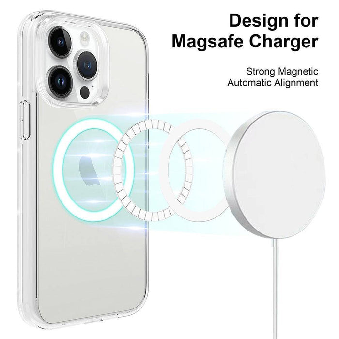 Ultimake Shockproof Transparent Magsafe Cover Case for iPhone 15 Pro Max