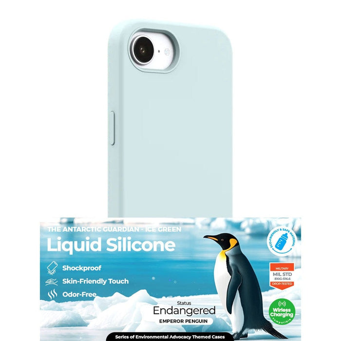 Anti-Fingerprint iPhone 16e Silicone Case – Matte Finish