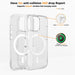 UTIA Ultimake Shockproof Transparent MagSafe Cover Case for iPhone 16 - JPC MOBILE ACCESSORIES