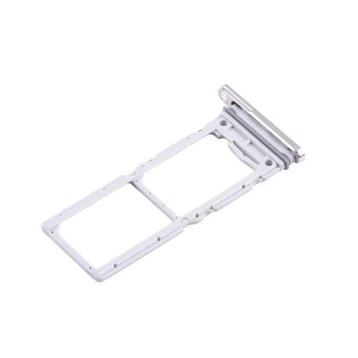 Cream SIM tray for Samsung Galaxy Z Fold5 F946B – top view showing card slot alignment
