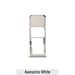 Single SIM Card Tray for Samsung Galaxy A32 4G A325F - Awesome White - JPC MOBILE ACCESSORIES