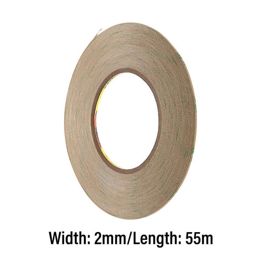 3M High Performance Clear Double Sided Adhesive Transfer Tape 2mm precision repair adhesive micro-component bonding chemical resistant