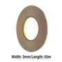 3M High Performance Clear Double Sided Adhesive Transfer Tape 3mm for reliable bonding.

