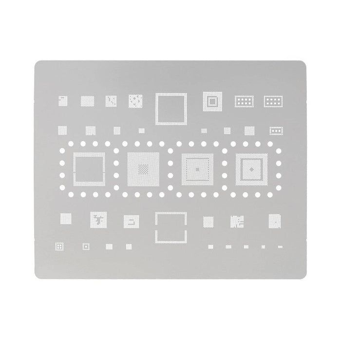 AMAOE BGA Reballing Stencil With CPU Position SAM14 for Samsung Galaxy A10-A70 Series etc