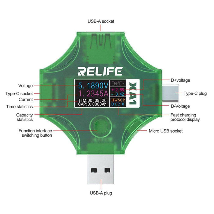 RELIFE XA1 Current and Voltage Multifunctional Tester