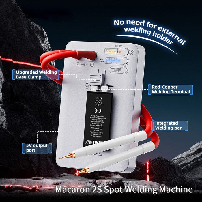 QianLi Macaron 2S Portable Spot Welder for iPhone XS to iPhone 15 Series - JPC MOBILE ACCESSORIES