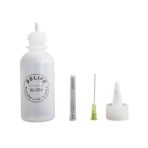 RELIFE RL-054 50ml Solvent Dispensing Bottle with Needle Tip | Precision Liquid Dispenser for Electronics & Soldering - JPC MOBILE ACCESSORIES