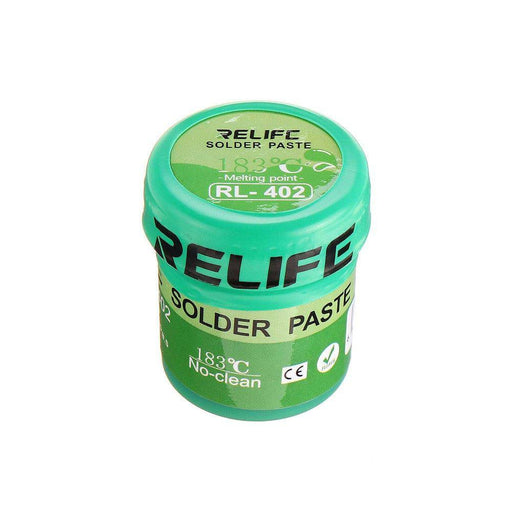 RELIFE RL-402 183℃ Solder Paste – 40g | High-Quality Low-Temperature Soldering Flux for Mobile & PCB Repairs - JPC MOBILE ACCESSORIES