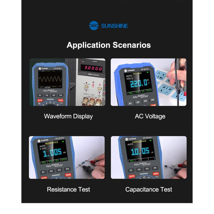 4️⃣ One-Key Waveform Capture – Automatic, Conventional & Single Modes