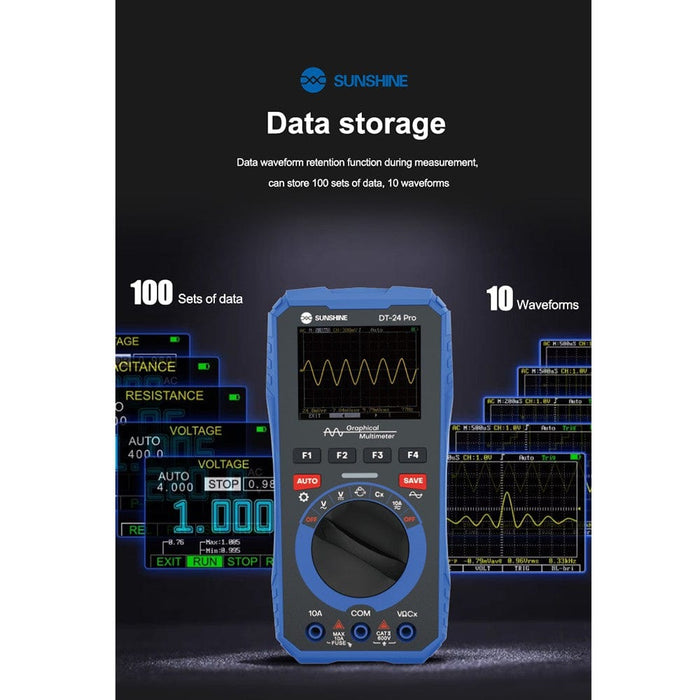 3️⃣ High-Speed 2.5Msps Sampling & 1MHz Bandwidth for Real-Time Testing