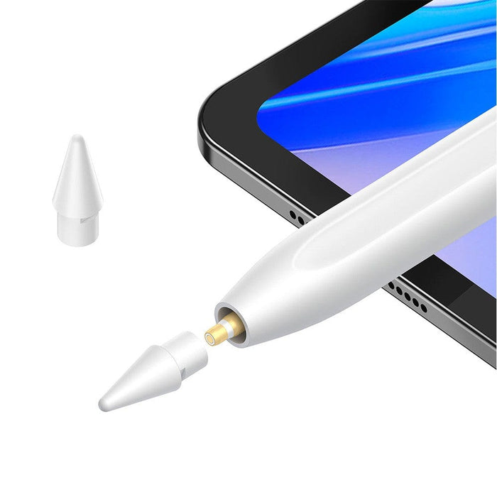 Baseus Smooth Writing 2 Series Stylus (Active Version) – Moon White | LED Indicator & Tilt Control - JPC MOBILE ACCESSORIES