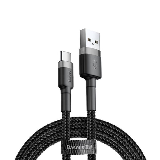 Baseus Cafule Fast Charge Type - C USB Data Charging Cable 2A 2M Compatible for iPhone 15 Series - JPC MOBILE ACCESSORIES