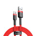 Baseus Cafule Fast Charge Type-C USB Data Charging Cable 2A 2M Compatible for iPhone 15 Series - JPC MOBILE ACCESSORIES