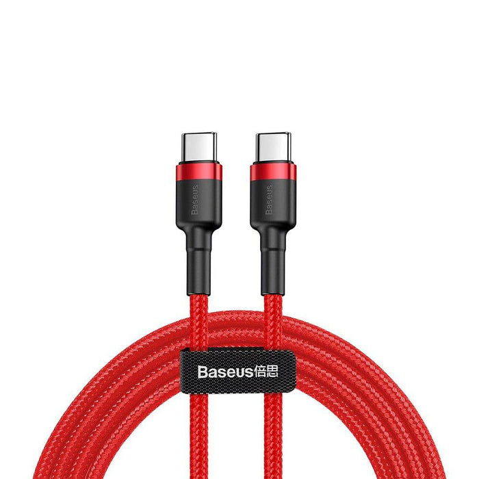 Baseus Cafule Type-C PD2.0 60W Flash Charging Data Cable – Fast & Durable for iPhone 15 Series & More - JPC MOBILE ACCESSORIES