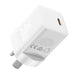 Baseus GaN5 Mini Fast Charger 1C 30W - Moon White - JPC MOBILE ACCESSORIES