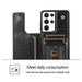 Back Flip Leather Wallet Cover Case for Samsung Galaxy S21 Ultra - JPC MOBILE ACCESSORIES