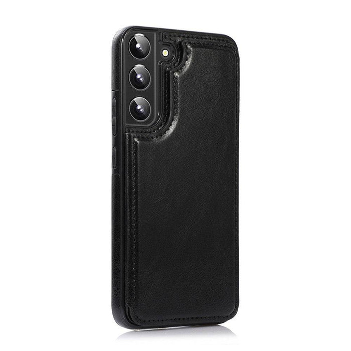 Back Flip Leather Wallet Cover Case for Samsung Galaxy S22 - JPC MOBILE ACCESSORIES