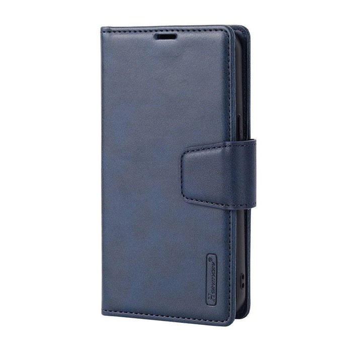 Hanman 2 in 1 Detachable Magnetic Flip Leather Wallet Cover Case for iPhone 15