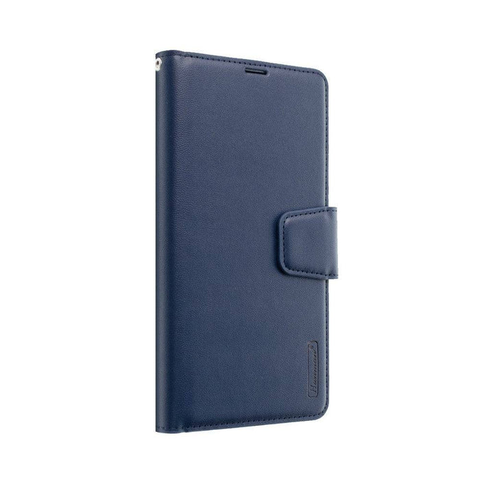 Hanman PU Flip Leather Wallet Cover Case for iPhone 15