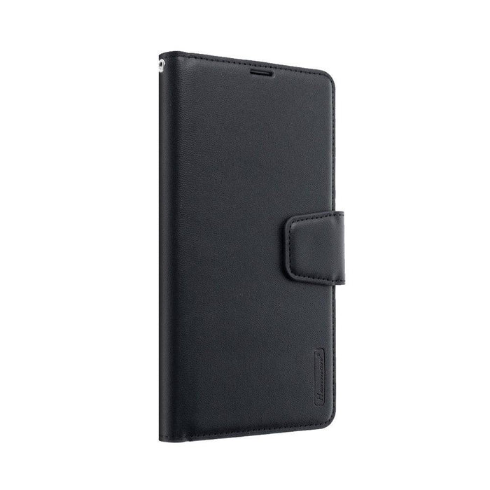 Hanman PU Flip Leather Wallet Cover Case for iPhone 15