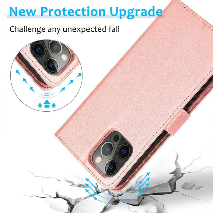 Magnetic Split PU Leather Flip Wallet Cover Case for iPhone 11