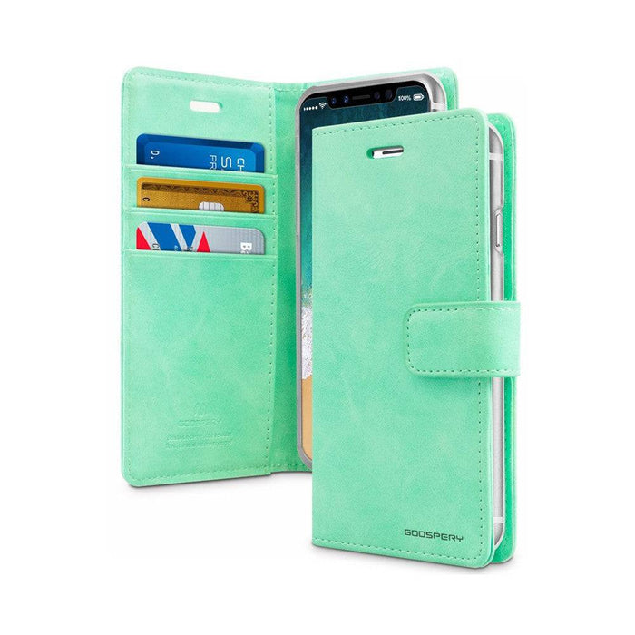 Mercury Blue Moon Diary Cover for iPhone X XS