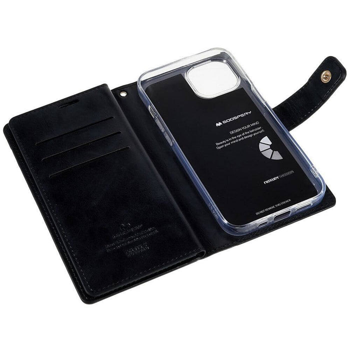 Mercury Mansoor Diary Cover Case for iPhone 15