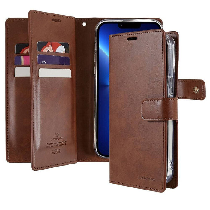 Mercury Mansoor Diary Cover Case for iPhone 15 Pro