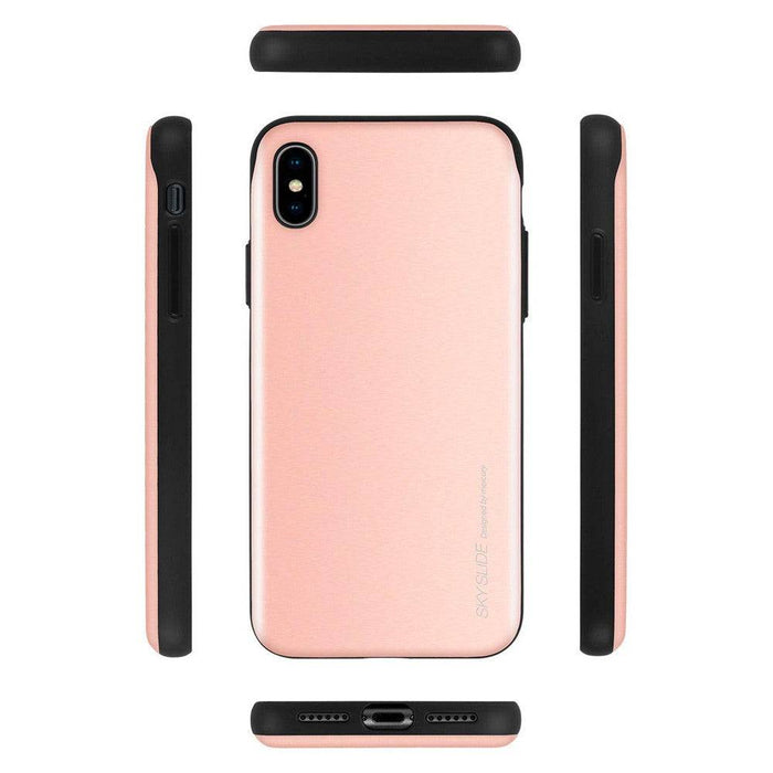 Mercury Sky Slide Bumper Cover Case for iPhone XS Max