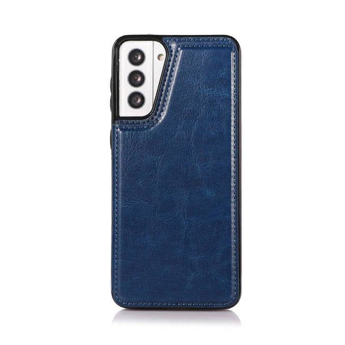 Back Flip Leather Wallet Cover Case for Samsung Galaxy S21 - JPC MOBILE ACCESSORIES