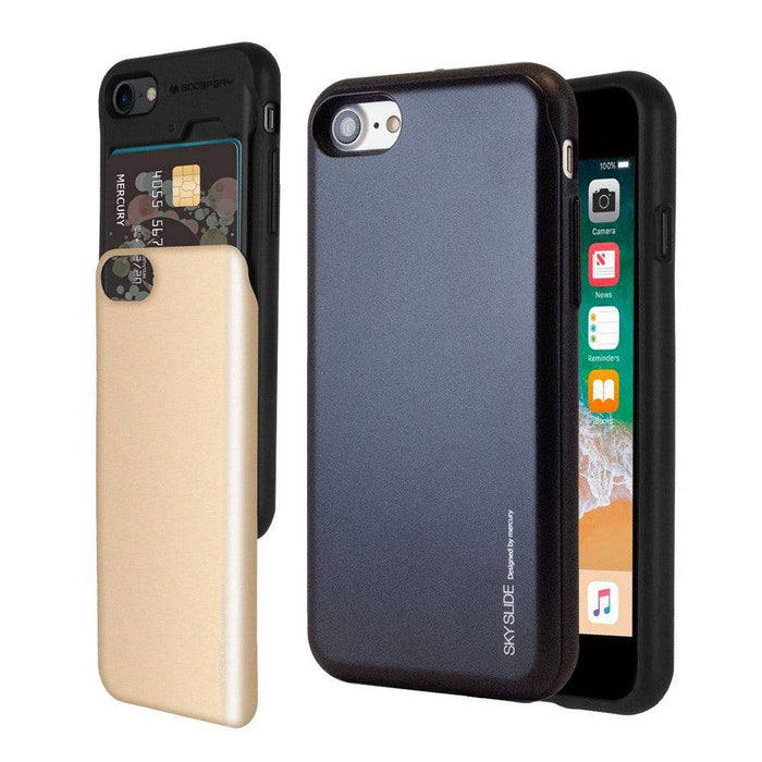 Mercury Sky Slide Bumper Cover Case for iPhone 7 / 8 / SE (2020) / SE (2022)