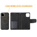 Hanman 2 in 1 Detachable Magnetic Flip Leather Wallet Cover Case for iPhone 11 - JPC MOBILE ACCESSORIES