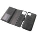 Hanman 2 in 1 Detachable Magnetic Flip Leather Wallet Cover Case for iPhone 14 Pro Max - JPC MOBILE ACCESSORIES