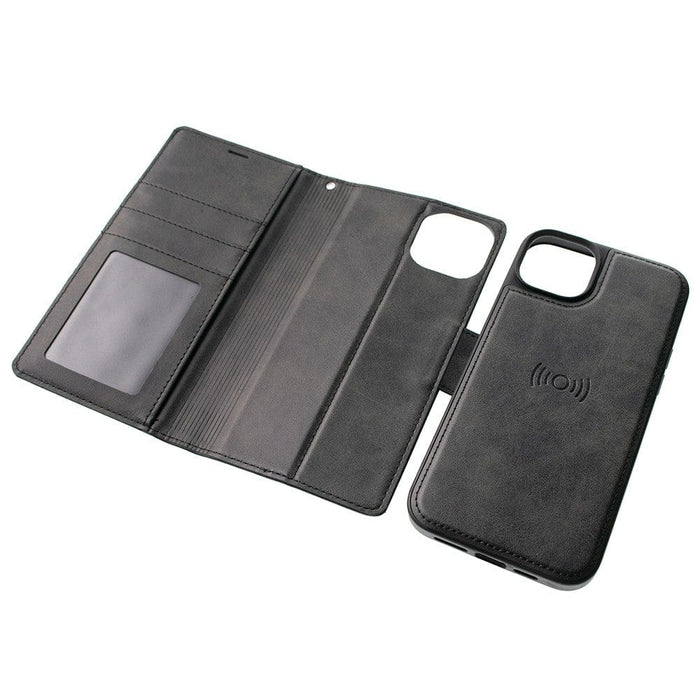 Interior view of card storage in the Hanman iPhone 16 case