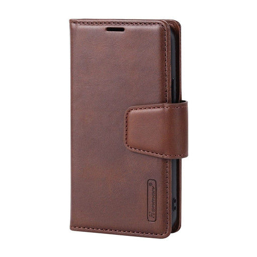 Hanman 2 in 1 detachable magnetic flip leather wallet cover case iPhone 13 Pro Max 4 colors display