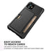 Magnetic Anti-fall Protection Case With Card Slot for iPhone 11 Pro (5.8'') - JPC MOBILE ACCESSORIES