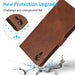 Magnetic Split PU Leather Flip Wallet Cover Case for iPhone XR - JPC MOBILE ACCESSORIES