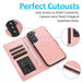 Magnetic Split PU Leather Flip Wallet Cover Case for Samsung Galaxy S22 - JPC MOBILE ACCESSORIES