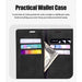 Mercury Mansoor black diary case iPhone 13 Pro Max PU leather flip TPU shell protection
