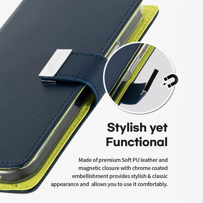 Mercury Rich Diary Case for iPhone 15 - JPC MOBILE ACCESSORIES