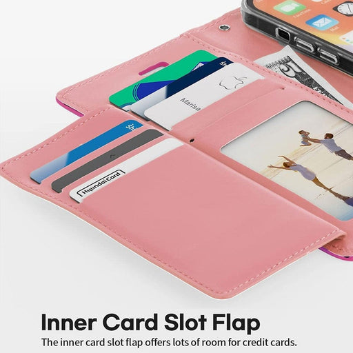 Premium PU Leather Wallet Case for iPhone 14 Pro Max