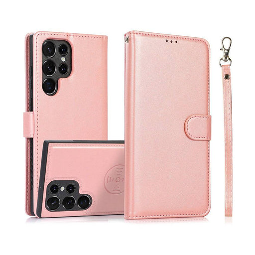 Samsung Galaxy S22 Ultra Wallet Case PU Leather Flip Cover Magnetic Card Holder Stand Wallet Case JPC MOBILE ACCESSORIES