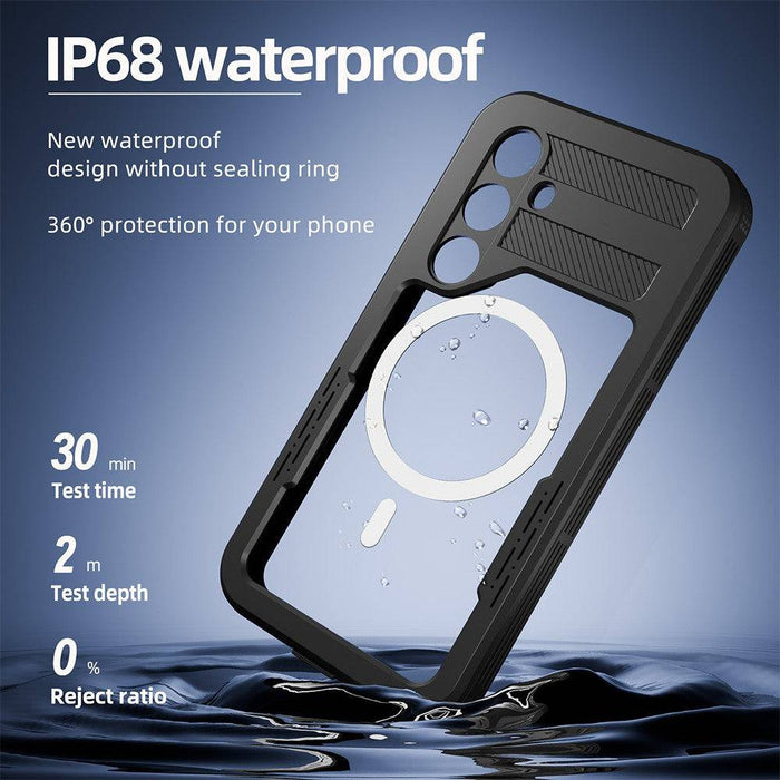 Redpepper Dot+ IP68 Waterproof Case with Magnetic Ring for Samsung Galaxy S24 - JPC MOBILE ACCESSORIES