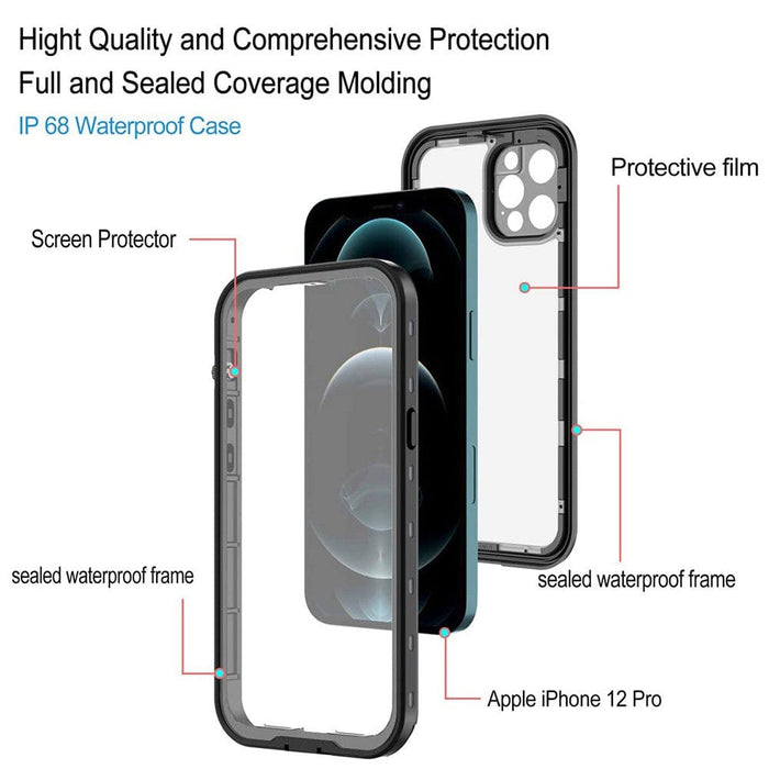 Redpepper Dot+ IP68 Waterproof Cover Case for iPhone X - JPC MOBILE ACCESSORIES