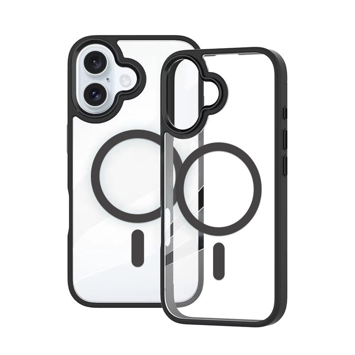 Redefine Metal Camera Lens Magnetic Transparent Magsafe Case for iPhone 16