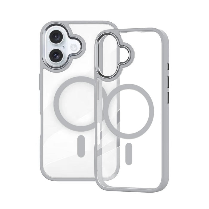 Redefine Metal Camera Lens Magnetic Transparent Magsafe Case for iPhone 16